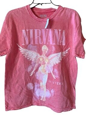 Nirvana Pink 'In Utero' Women’s Graphic Tee